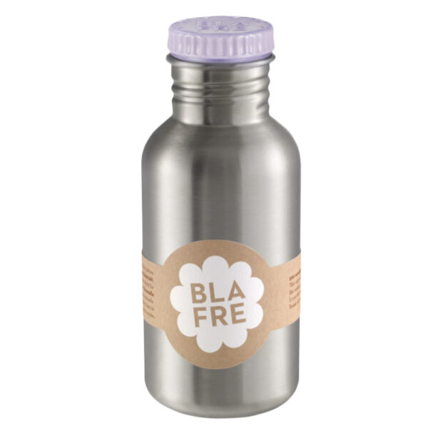 Blafre Stalen drinkfles 500ml | Lila