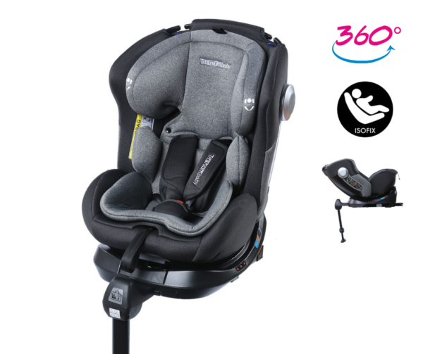 Autostoel Titanium Baby Nitro 360° 0-1-2-3 ISOFIX Rotation Black
