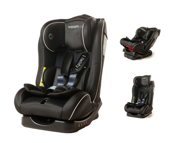 Autostoel Titanium Baby Vigo Zwart 0-1-2