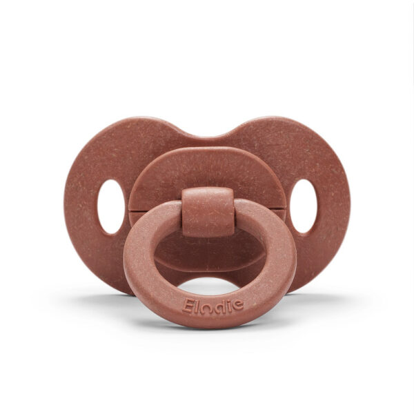 Elodie Details Bamboo pacifier 3m+ Latex - Burned Clay - Fopspenen