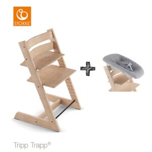 Kinderstoel Stokke® Tripp Trapp® Oak Natural met Newbornset