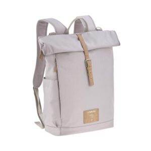 Lässig Green Label Rolltop Backpack Diaper Bag - Grey - Luiertassen
