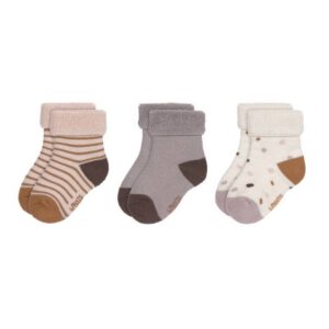 Lässig Newborn Socks GOTS 3 pcs assorted Tiny Farmer lila Size: 12-14 - Kleding