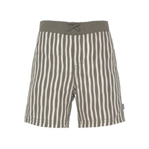 Lässig Splash&Fun Board Shorts boys - Stripes olive 12 months - Zwempakken