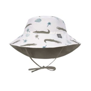 Lässig Splash&Fun Sun Protection Bucket Hat - Crocodile white 03-06 months - Kleding