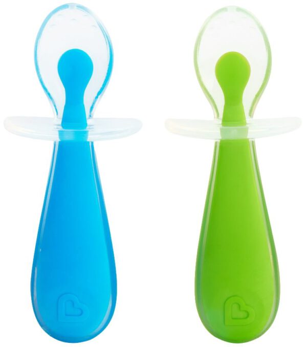 Lepelset Munchkin Training Spoons Blue/Green 2st