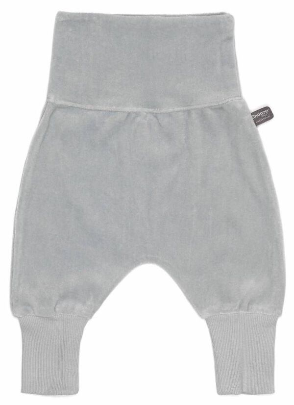 Snoozebaby Baggy Pants Grey Velours - 50 - Kleding