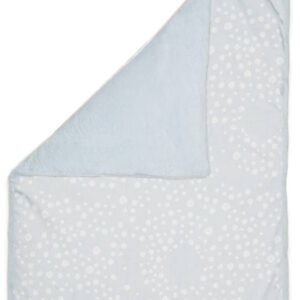 Snoozebaby Cot Blanket stylish cocooning– Cloudy Blue - Babydeken