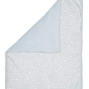 Snoozebaby Crib Blanket Stylish Cocooning– Cloudy Blue - Babydeken