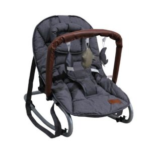 Wipstoel Rocking Chair Luxe Zoo Denim Grey